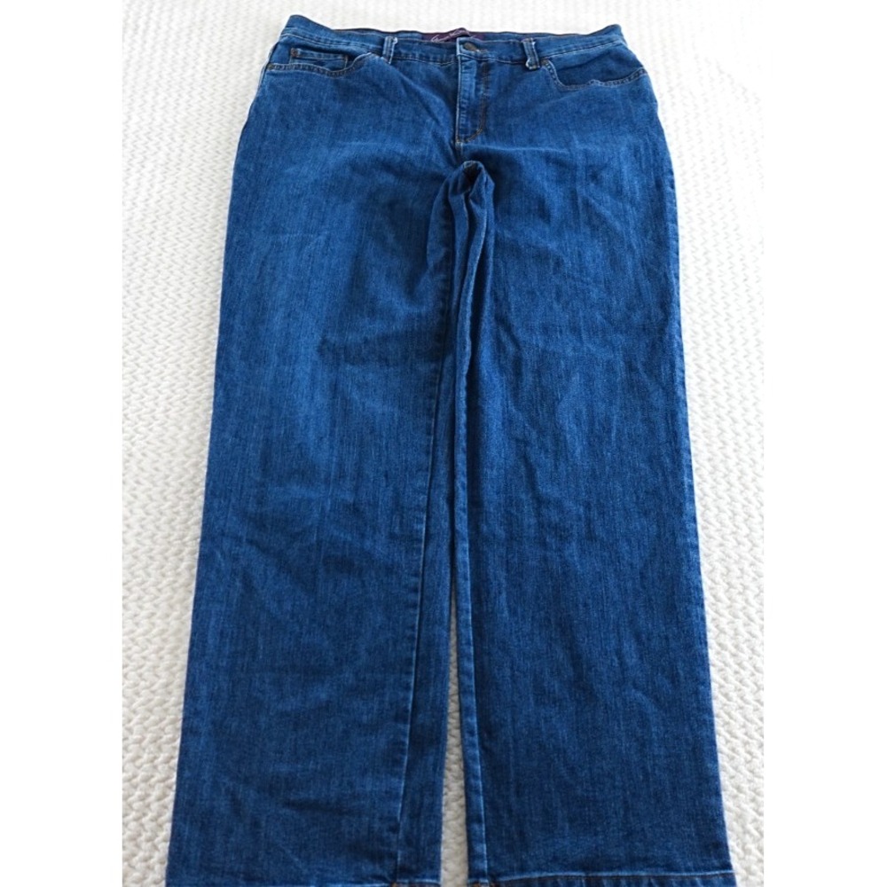 Gloria Vanderbilt amanda missy Jeans Womens Size 14  Blue Denim